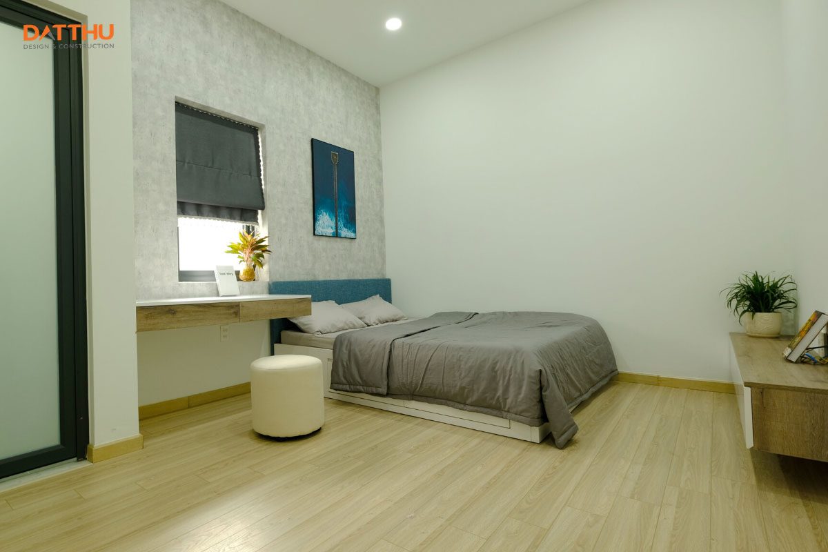 Phòng ngủ thiết kế nhà phong cách tối giản